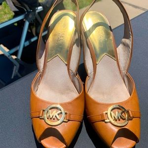 Michael Kors wedge sandals - Can be like new with some TLC